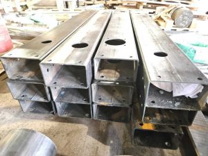 Лазерная перфорация труб металлических